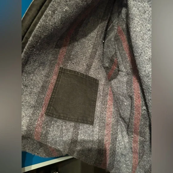 90s vintage Carhartt Washed Black Men's Jacket - Picture 8 of 9